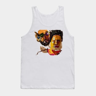 Fractured Portrait Tank Top